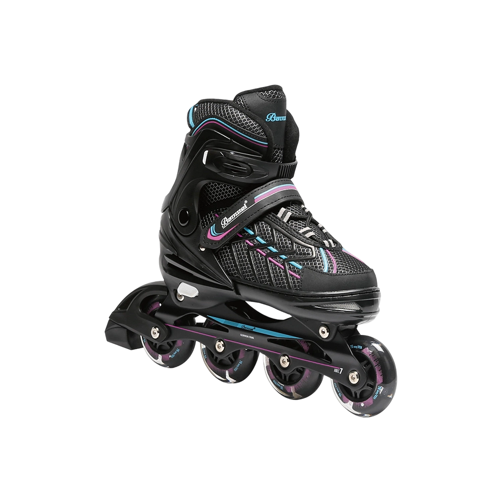 BW-129 PU Light Wheel Inline Skate